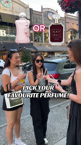 Vancouver decides its favourites among the most popular fragrances on the internet today! Which ones should we include in the selection next?  #perfumetiktok #fragrance #streetinterview #delina #perfume 