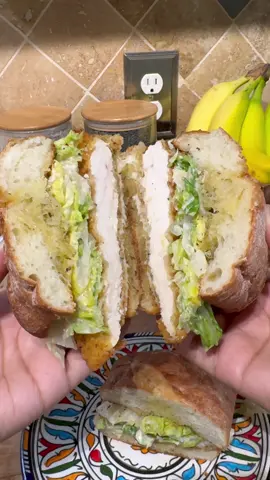 Chicken Cesar Salad Sandwich 🍗🥗  @California Pizza Kitchen  #cpkdressings #califorinacravin #cpk #ad #chickensandwich #cesarsalad #chickenparm 