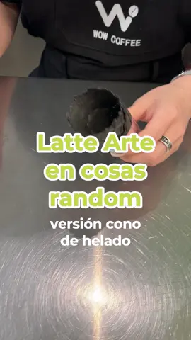 Fresquito para este verano🍦 Comenta cuál quieres que sea el siguiente!  #game #coffeegames #latteart #randomlatteart #cafeteria #cafeteriasdebarcelona