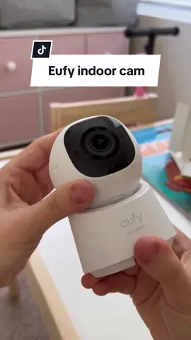 Keep an eye on your home and loved ones with Eufys indoor cam.@eufy Security #eufy #indoorcamc220 #eufyindoorcamc220 #eufysecurity#camera #surveillance #tiktokshop 