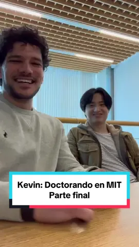 Última parte de la conversación con Kevin, doctorando en el MIT. Un grande! #doctorado #phd 