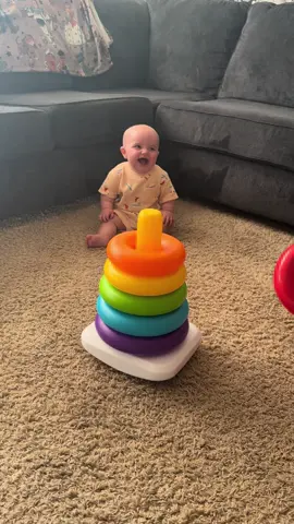 This boy laughs at everything! #funny #funnyvideo #baby #babies #babyboy #babylove #babytok #babytiktok #babyfever #babiesoftiktok #MomsofTikTok #momlife #momtok #son #laugh #foryou #foryoupage #fy #fypシ゚viral #trending #happy @Fisher-Price 