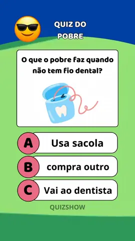 QUIZ DO POBRE #quiz #viral #pobre #curiosidades 