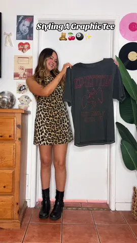 Stying A Graphic Tee Three Ways 🧸🍒✨ #fashiontiktok #styleinspo #outfitideas #outfits #outfitinspiration #thriftedfashion 