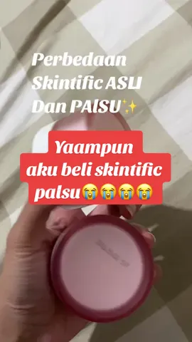 Hati hati yaa kalo beli skincare #skintific #skincare #skincarepalsu #skintificpalsu #niacinamide 