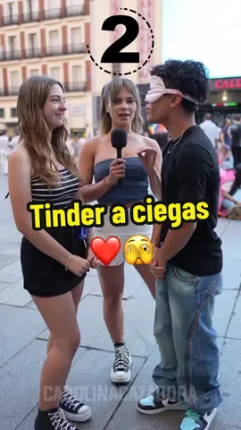 Tinder a ciegas 🫣❤️ #tinder #fyp #parati 