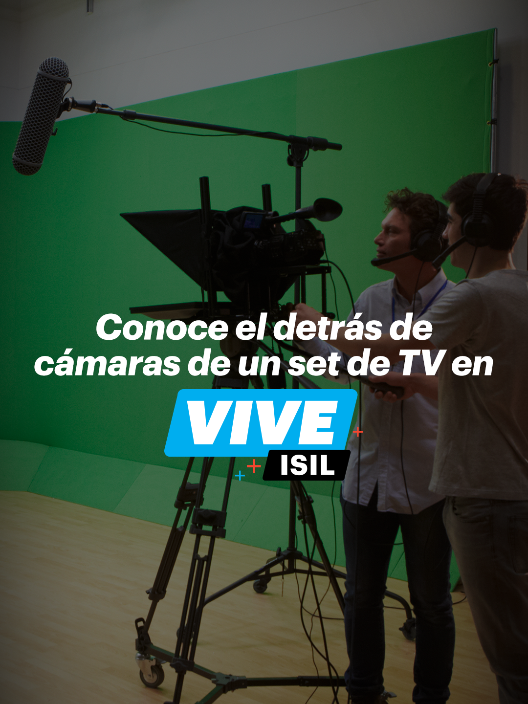 ¡Luces, cámara, VIVE ISIL! Si te gusta el mundo de la televisión, ven y participa de nuestros talleres prácticos y conoce el detrás de cámaras en un set de TV. Participa de nuestros talleres prácticos y transforma tu vocación en tu carrera profesional. 🌟 📍Campus Miraflores 📅 13 de julio 🎟️Ingreso libre Recuerda que puedes invitar a tus padres y amigos. Inscríbete en el link de nuestra bio. ⬆️ #ISIL #ViveISIL #AprendeATuManera
