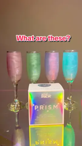 Cotton candy drink glitter bombs to add sparkle and touch of sweetness ✨ #cottoncandy #SmallBusiness #events #summerdrinks #glitter #cocktails #bartok 