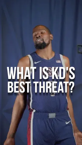 What is KD's best threat? Let me know 👇 A) Off the Jab B) Catch and Shoot C) Off the Bounce #HoopStudy #USAMBB #ParisOlympics #ballislife #basketballjunkie #KD #hoops #basketballtraining #NBA #PhoenixSuns #Durantula #DMV