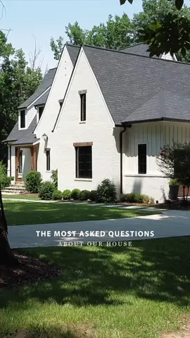 Here are our most asked questions about our current home. Let us know if you have another one and we will try and answer that as well🏡  #homedesign #house #housetour #Home 