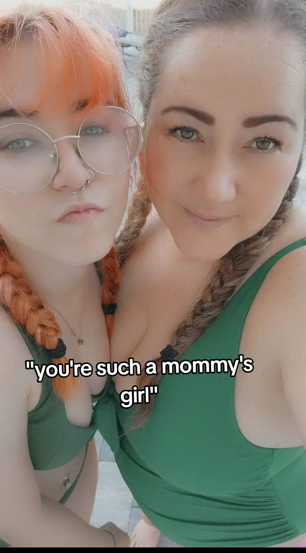 I love my mom #momtherdaughter 