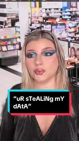 Nobody’s stealing your data 😭 #sephora #skit #pov #retail #karen #customerservice #foryou #foryoupage #greenscreen 