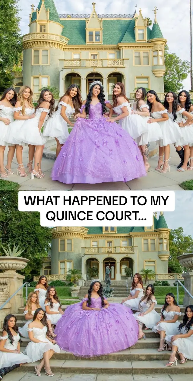 3 years ago…😳 #quince #quinceañera 