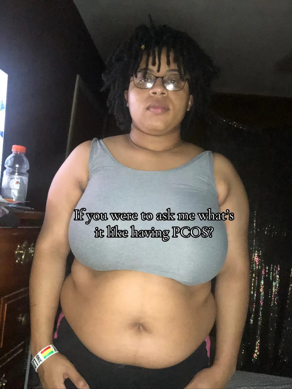 If you know a girly with PCOS give them a hug, they need it! 🥹🫂 Also theres a lot of women that have PCOS but aren’t diagnosed. I wasn’t diagnosed until later but had all symptoms & didn’t even know what it was. #pcosawareness  #pcos #pcoscoachinthemaking 