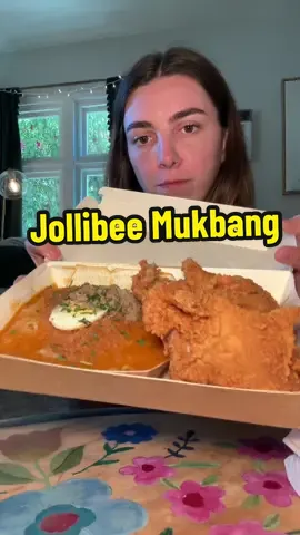 Jollibee Mukbang for lunch TODAY! 😍💍😍💍😍 i love it so much i MUST marry it 