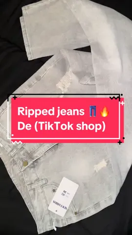 Consigue el tuyo‼️🥷 #tiktokshop #jeans #rippedjeans #junbaoss