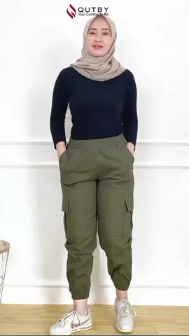 CELANA JOGGER CARGO PANTS WANITA COTTON TWILL #celanajoggercargo #celanajogger #celanacargo #celanapanjang 