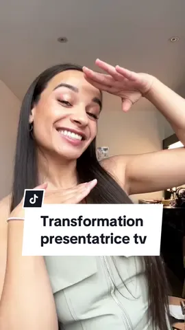 Je glow up tous les vendredi quand je me transforme en presentatrice tv #pourtoi #fyp #makeup #transformation #tv #viral 