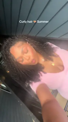 Curly Hair is for the SUMMER 😍☀️ #fyp #kinkycurlyhair #curlyhairtutorial #summerhairstyles #blackgirlhairstyles 
