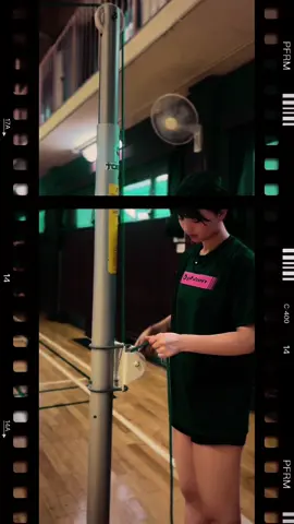 ネット張る時、金曜ロードショーのOPの真似してた人ー🐣🏐🙋‍♀️　 #ハイキュー #volleyball #バレー部　#バレーボール　#バレー女子　#バレー部あるある　#トレーニング　#バレー部あるある　#面作り　#レシーブ　#ハイキュー　#ブロック　#ブロッカー　#ミート　#アタック　#スパイク#フロントメモリー #真夏日 #ハイキューチャレンジ #サーブ 