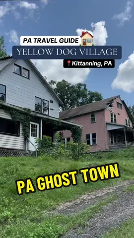 20+ abandoned homes in this village in PA 🤯 Would you explore?? #pennsylvania #pennsylvaniacheck #pittsburgh #pittsburghpa #abandoned #yellowdogvillage #urbex #travel #visitpa #pabucketlist #visitpittsburgh #summer2024 
