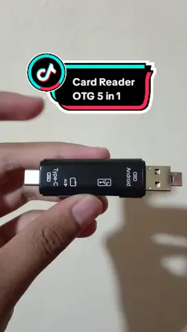 Card Reader OTG 5 in 1 USB 3.0 Type C Fit For Micro SD/TF/Memory Card #cardreader #otg #otg5in1 
