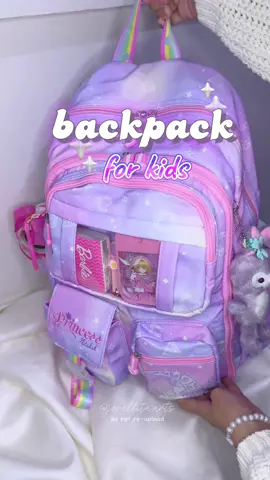 Are you ready for back to school? I got this cute backpack for only P500+ ✨ super cute 🎀 #studentmusthave #schoolbag #backtoschool #backpack #kidsbag #schoolessentials #schoolsupplies 