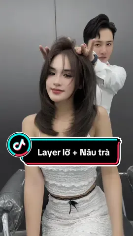 Miên man trong đêm loạn nhịp tim vì đang nhớ anh 🌹 GỢI Ý mẫu tóc Layer lỡ kết hợp màu nhuộm nâu trà trầm cho các cô nàng công sở thích nhẹ nhàng ❤️❤️#andytienhair #viral #tocdepdanang #tocdepmoingay #nhuomtocdep #layeredhaircut 