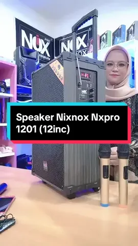 Speaker Nixnox Nxpro 1201 (12inc) Free 2 Mic Wireless Suara pasti mantab👍👍 _ _ _ #speakerbluetooth #speakerportable #speakerkaraoke #speakernixnox #LIVE #TikTokLIVE #LIVEhighlights 