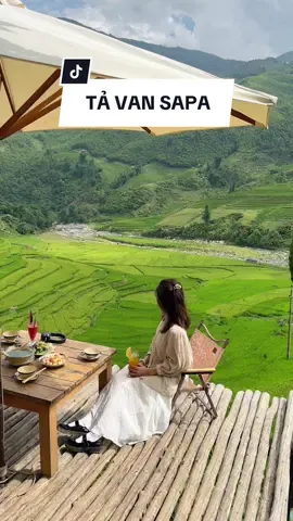 Một địa điểm ăn trưa ngắm lúa tại Tả Van Sapa  #tiktoktravel #travelvietnam #sapa #tavan #tavansapa #sailing #sailingsapa #mualuachin 
