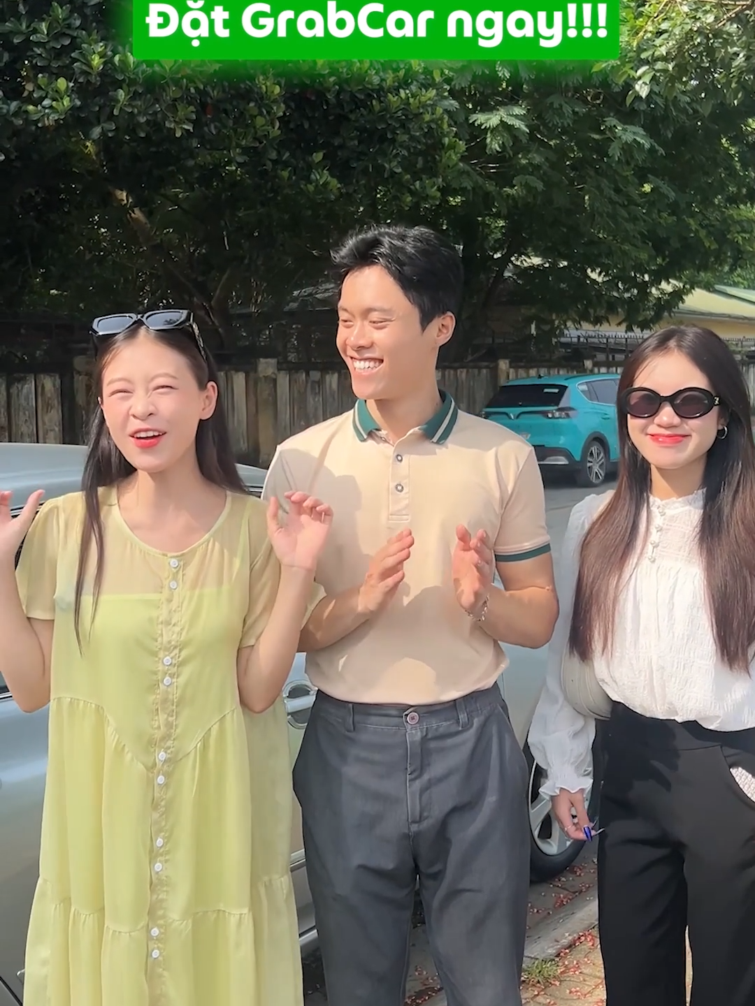 Đi ăn trưa hè, mát rẻ 50% mọi chuyến 🚗 Nắng 40 độ thì cứ đặt GrabCar đi ăn trưa thui, mát rẻ phải biếtttt 🤩