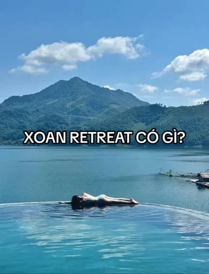 Đi chữa lành ở hồ mà cứ ngỡ đang ở biển 🥹 #xoanretreat #xoanretreathoabinh #dabac #hoabinh #viral #xuhuong #trending #healing #changsieuvong2 #changthichdichoi #bechang3tuoi 