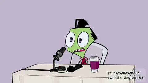#INVADERZIM | this little thing kinda gained traction on yt so i figured i would upload it here as well. audio is NOT ai, it’s from a video where richard horvitz gives some sound advice for managing anxiety •tagz• ##animation##animationtiktok##fypシ゚viral##fyppppppppppppppppppppppp##invaderzim##invasorzim##invadertok##invaderzimtiktok##richardhorvitz