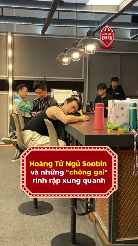 Ngủ đã he đã he 🤭 #ganhxiecanhtai #anhtraivuotnganchonggai #tiktokgiaitri #showbizviet #anhtai #anhtrai #soobin 