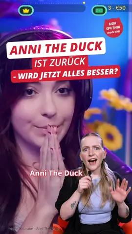 So schnell ist sie nach dem Social Media-Aus zurück? 👀 #annitheduck #streaming #twitch #reved #mowky #twitchgermany 