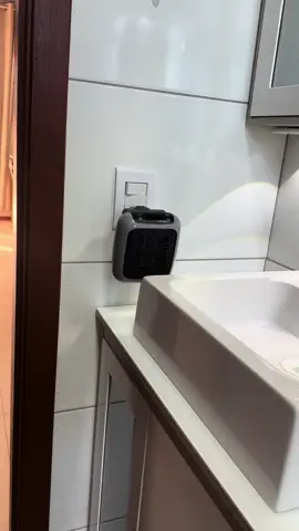 Aquecedor Digital Portátil.#ambiente #aquecedor #frio #viral 