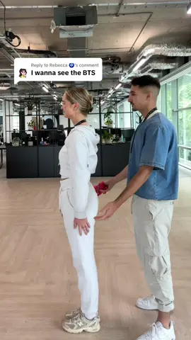 Replying to @Rebecca 🧿 All in the name of content 🫣 #lounge #office #bts #trustfall #fail #funny #loungers #foryou #fyp