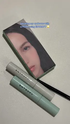 2-step eyebrow perm at home in 10mins 💙 with @entropymakeup  #entropymakeup #터프브로우리프트펌 #브로우펌 #셀프눈썹펌  #엔트로피메이크업 #browlamination #browlift #browgoals #kbeauty