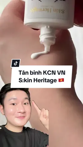 Phát hiện thêm 1 tân binh kem chống nắng Việt Nam lấy cảm hứng từ di sản Việt Nam 🤭🇻🇳 Cảm nhận chút là em kem chống nắng này tương đối dễ thoa nha, có nâng tông và kiềm dầu nhẹ ✨ #goclamdep #kcn #kemchongnang #reviewlamdep #muataitiktokshop #skinheritagevietnam #kemchongnangtrongdong #dcgr 