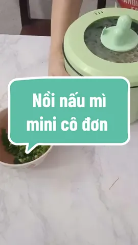 Nồi nấu mì ,nấu lẩu mini cô đơn tiện lợi dành cho 1-2 người   #noilaudienmini #noilaudiendanang #canaumimini #noilaucodon #vigiadung93 #reviewdogiadung #xuhuong 