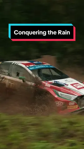 Your new championship leaders 🥇 The Power Stage at Rally Estonia saw Hayden have to conquer a thunderstorm that made conditions extremely treacherous, but despite a small excursion into the trees, he managed to finish in ninth to secure fifth overall and open up a ten-point advantage at the top of the ERC standings 💪 #FIAERC #RallyEstonia 