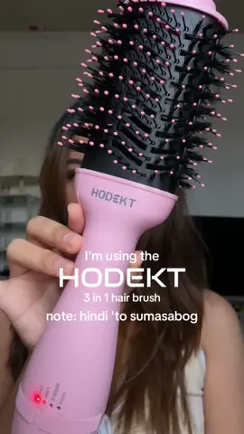 In less than 10mins u can style and dry ur hair!! Believe me or not, mas napabilis niya pagpatuyo ng hair ko hahahahaa #hodekt #hairdryer #layeredhaircut #fyp #foryou 