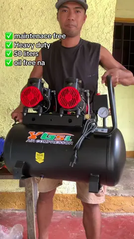 Sulit na Air Compresor mga tropa #compressor #aircompressor #heavyduty #50literaircompressor 