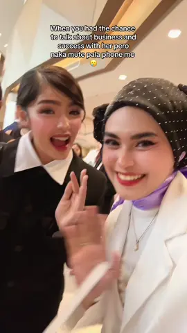 Still nakaka proud talaga one of the successful business women in the industry and super natural ang bait 😭🫶🏻💓 Love you! #AndreaBrillantes #blythe #luckybeauty #voguetalk 