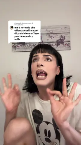Risposta a @vmarotta86 non è un insulto
