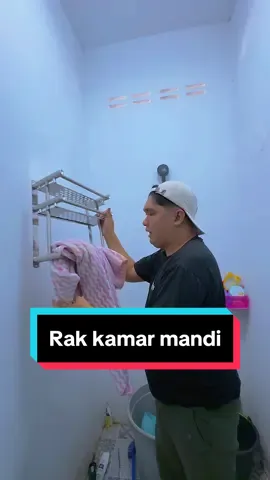 Rak kamar mandi stainless anti karat #rakkamarmandi #raksabunkamarmandi #dekorasirumah #homedecor #kamarmandiminimalis #wibgajian 