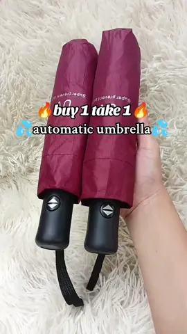 buy 1 take 1 automatic umbrella.uso na tag ulan kailangan mo to!! #automaticumbrella #umbrella #automaticumbrellauvblock #uvumbrella #uvumbrellaautomatic #fyp #fypspotted #tiktokbudol 
