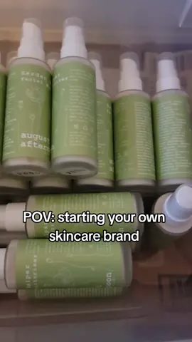 Follow along as I build my skincare brand! 💚 #skincare #entrepreneur #femalefounder #beautybrand #startingabusiness #businesscheck #naturalbeauty #cleanbeauty #formulator #chemist 