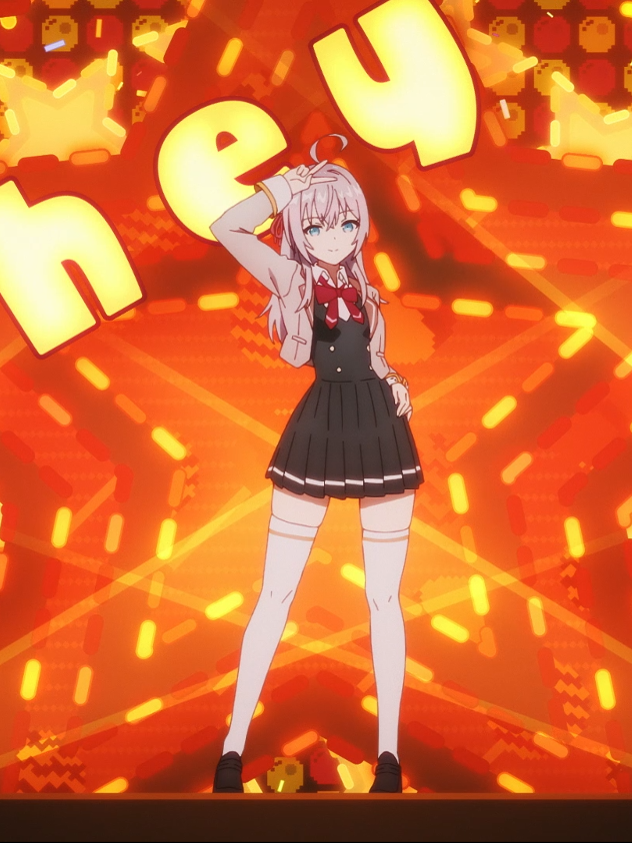 #ロシデレ 第1話ノンクレジットED公開🎀 第1話EDテーマ：アーリャ(CV: #上坂すみれ)「#学園天国 」 #時々ボソッとロシア語でデレる隣のアーリャさん