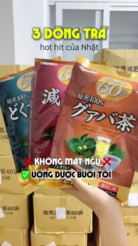 3 Dòng trà hot hit của Nhật không chứa Caffein #diemquynhcosmetics #traorihiro 